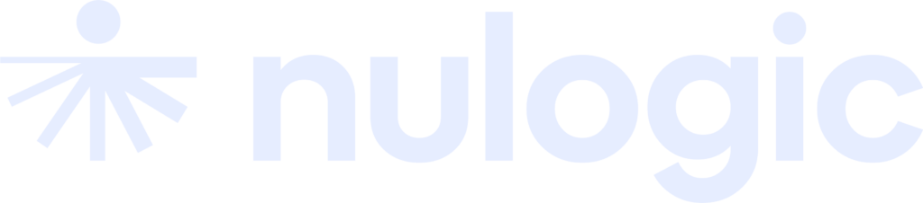 nulogic app logo in white
